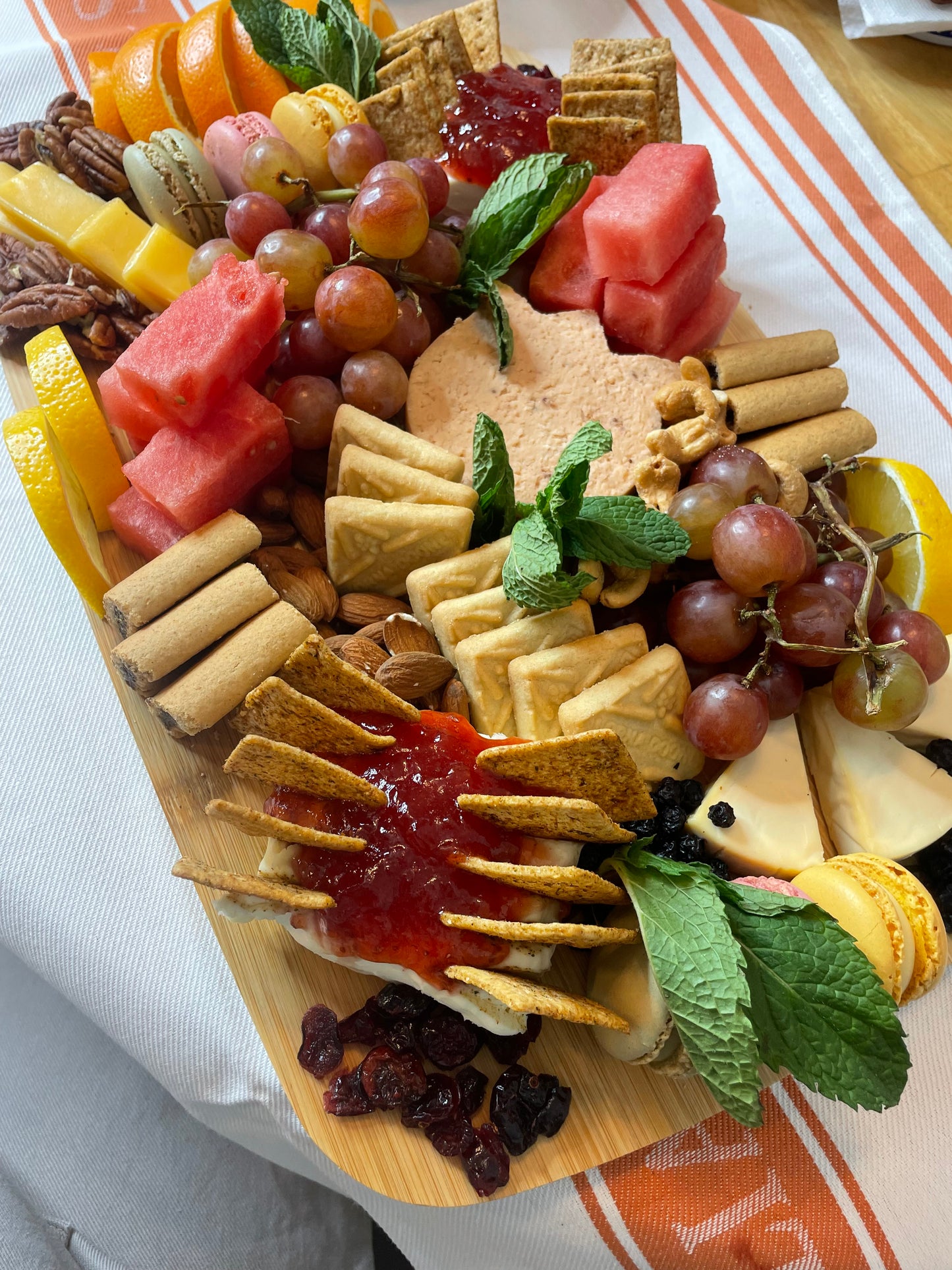 Petite Nibble Board-(Serves 2-4 guests)