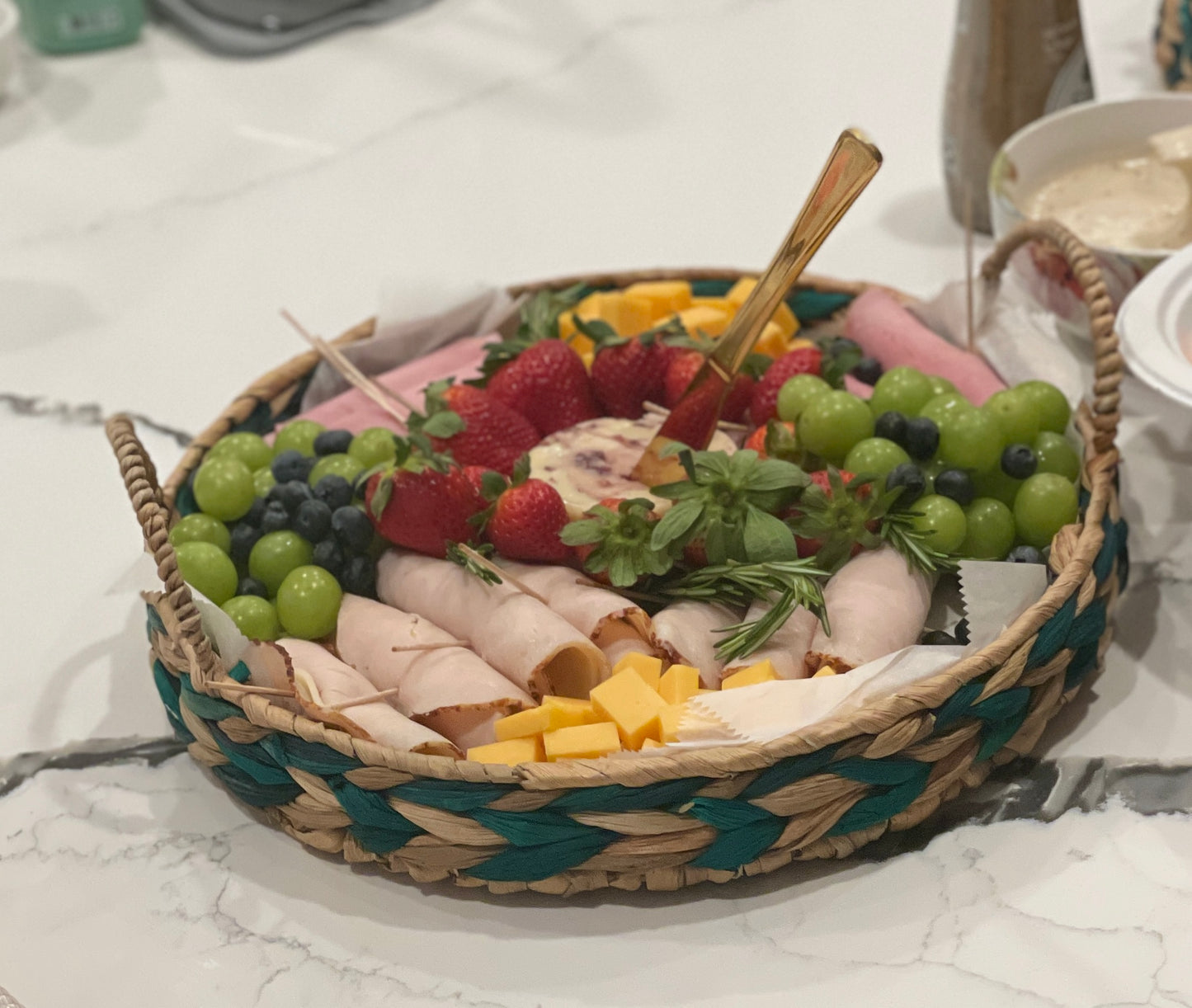 Petite Nibble Board-(Serves 2-4 guests)